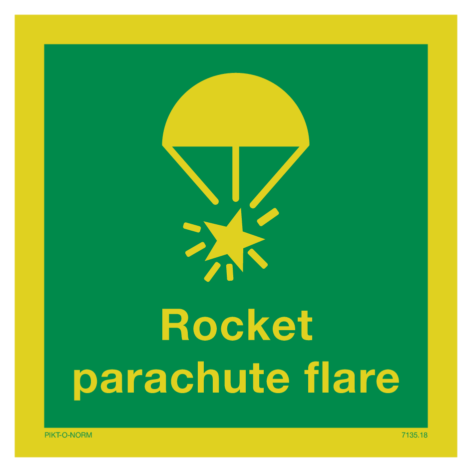 ROCKET PARACHUTE FLARES