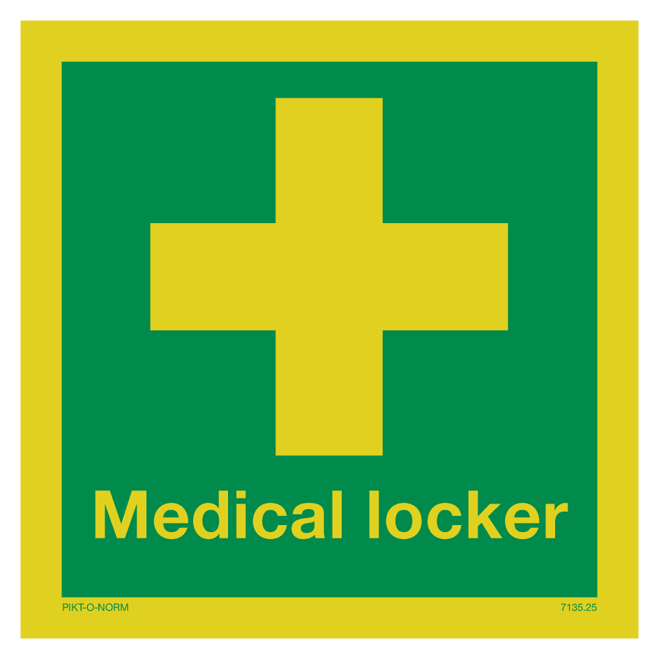 FIRST AID MEDICAL LOCKER