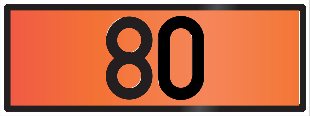 HALF ADR BORD, CODE 80