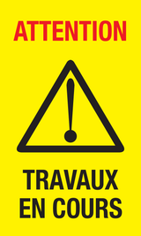 ATTENTION! TRAVAUX...INKLAPBAAR BAKEN