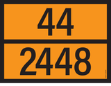 ADR BORD MET GEVARENCODE 44/2448