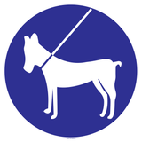 CHIENS EN LAISSE OBLIGATOIRE