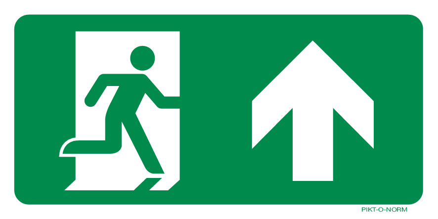 VLUCHTWEG RECHTDOOR OF NAAR BOVEN