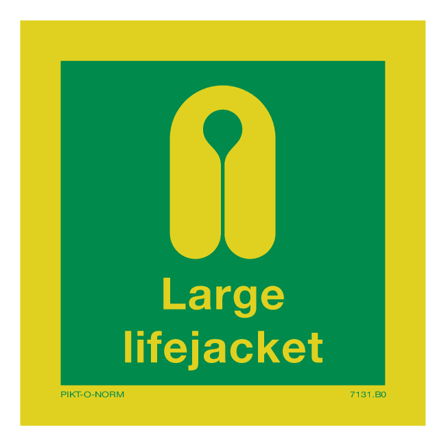 LARGE LIFE JACKET