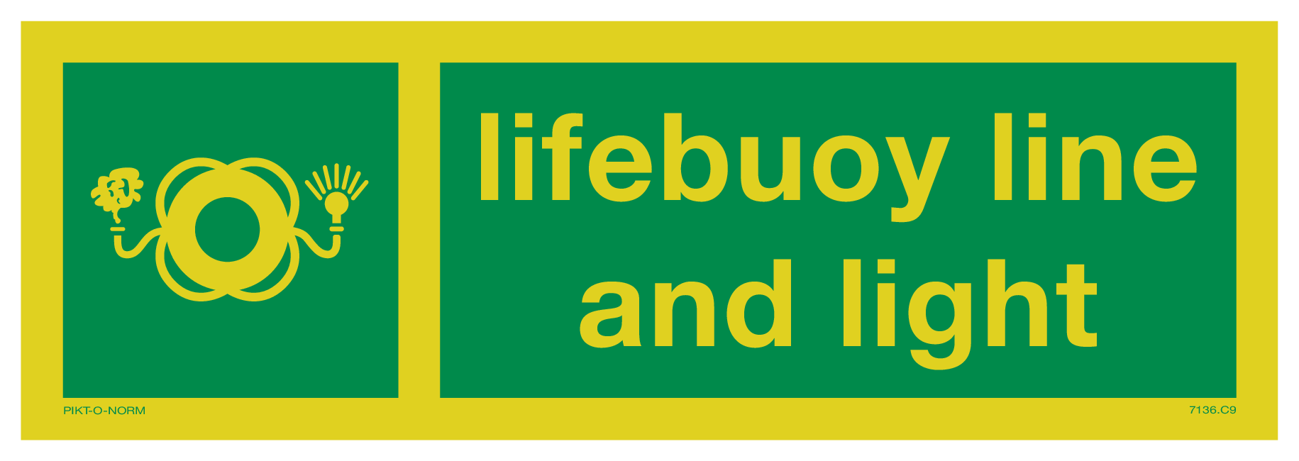 LIFEBUOY LINE AND LIGHT