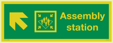 ASSEMBLY STATION ARROW DIAGON.UP LEFT