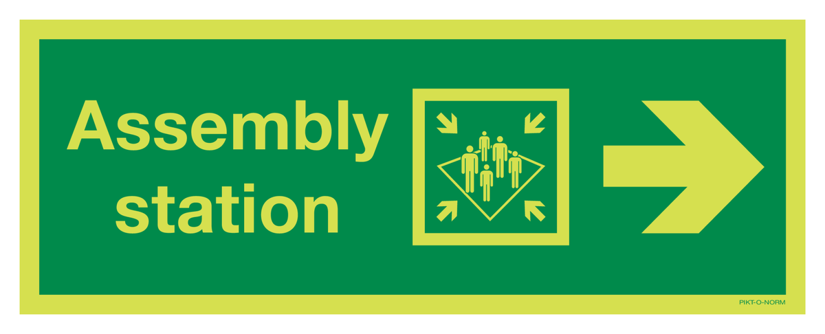 ASSEMBLY STATION ARROW RIGHT