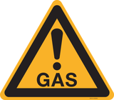 WAARSCHUWING GEVAAR GAS!