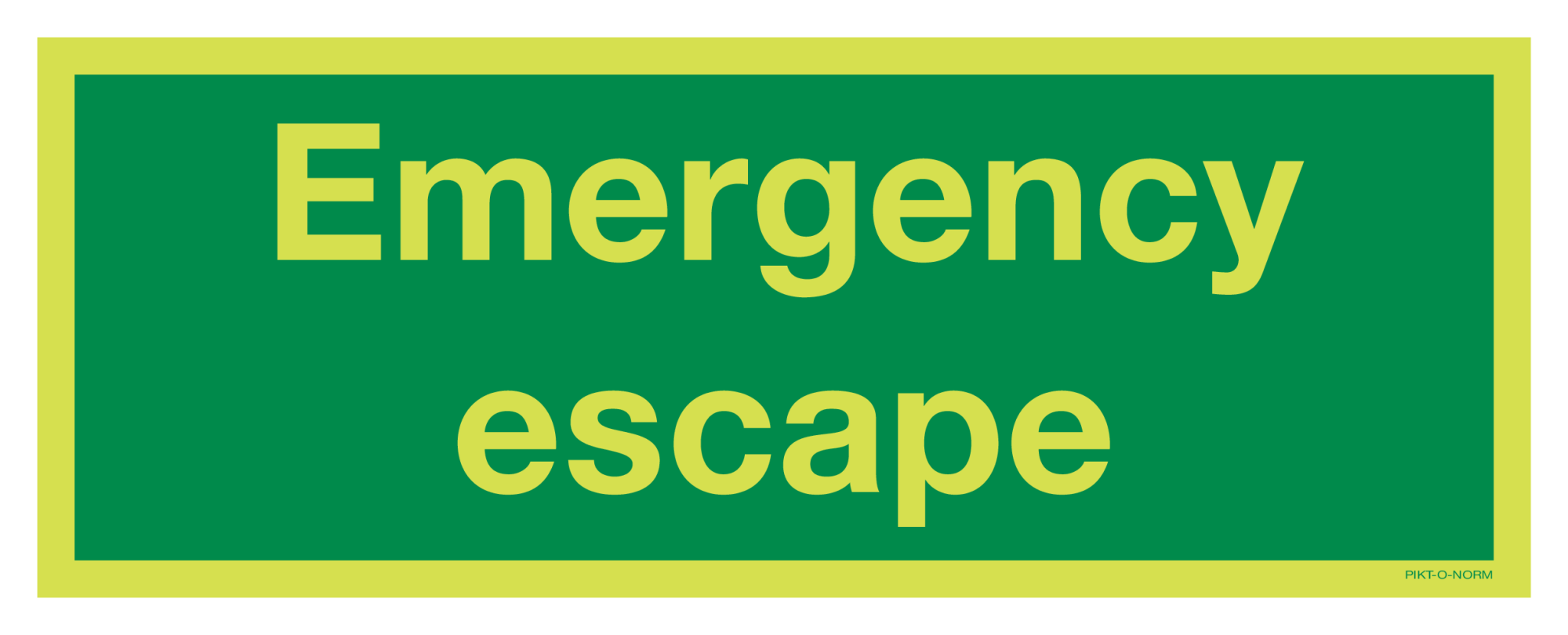 EMERGENCY ESCAPE