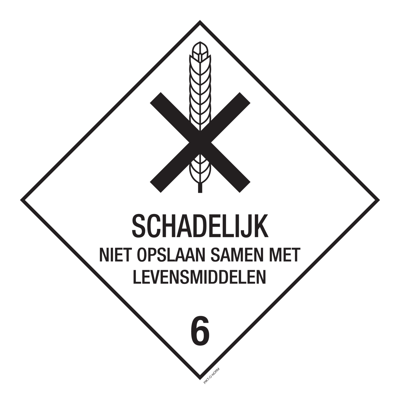 SCHADELIJK, ADR CLASSE 6