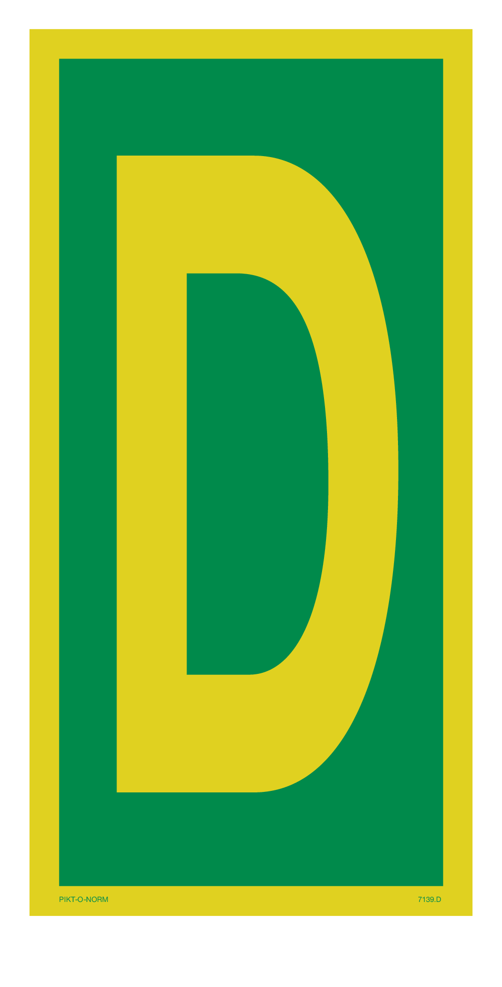 LETTER D