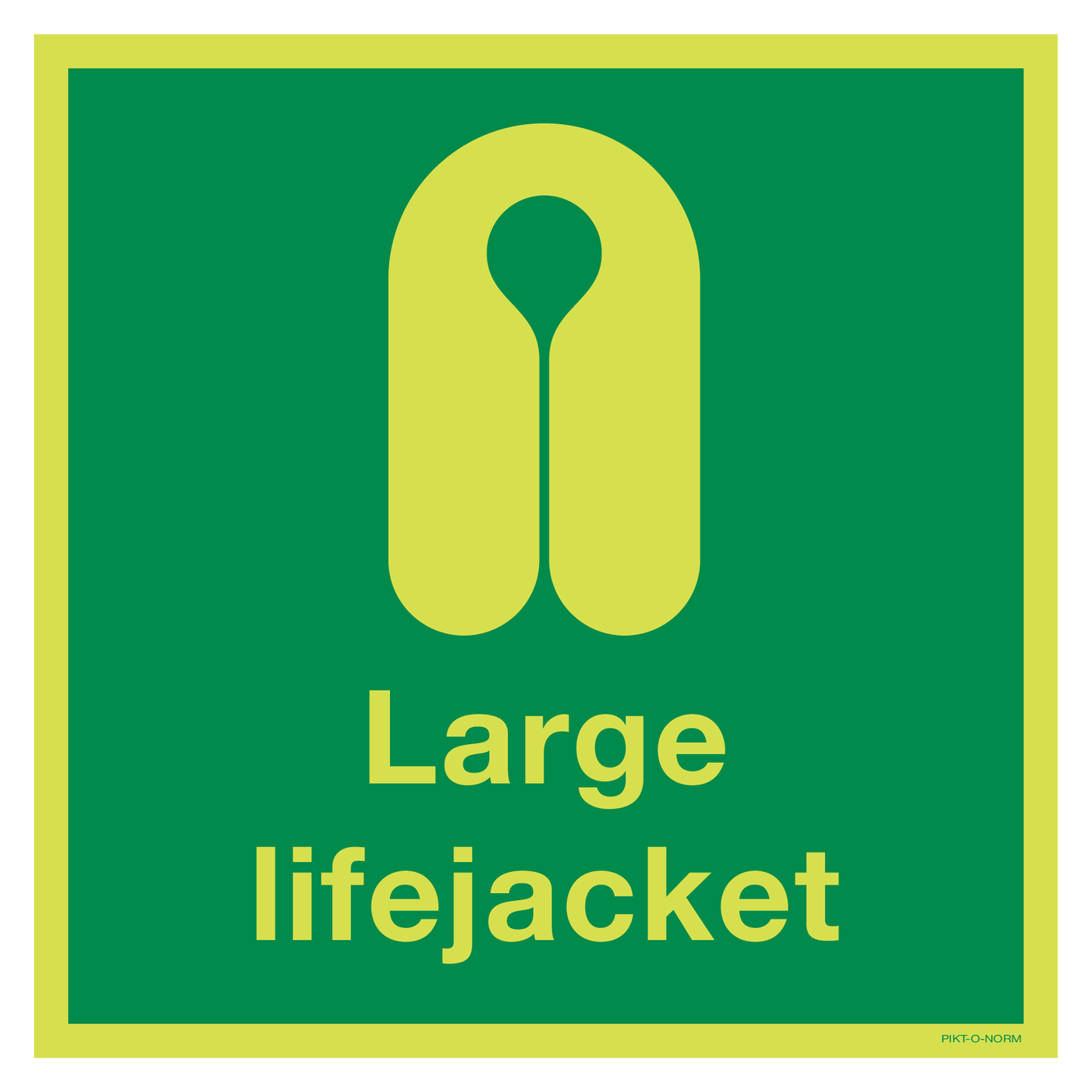 LARGE LIFE JACKET