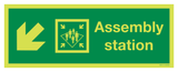 ASSEMBLY STATION ARROW DIAGON.DOWN LEFT