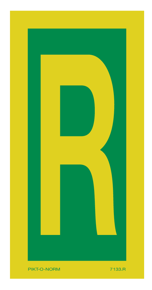 LETTER R