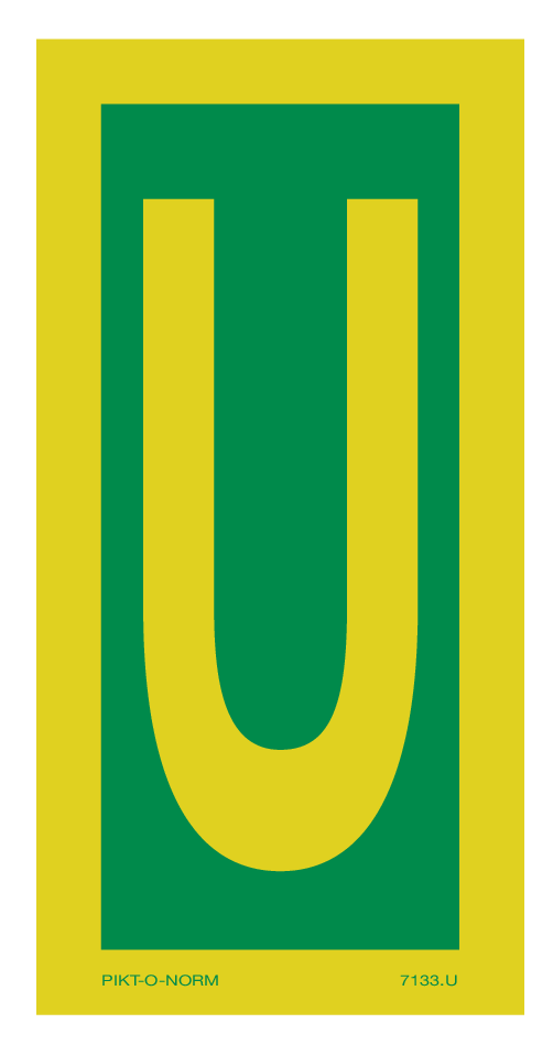 LETTER U