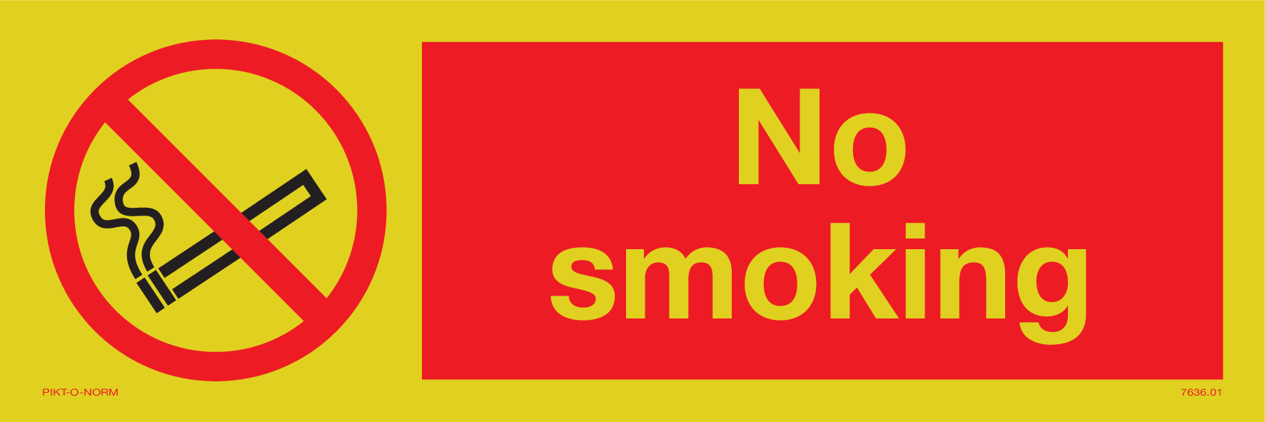 NO SMOKING