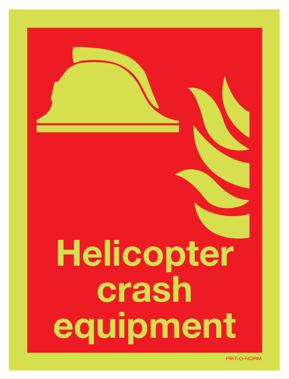 HELICOPTER CRASH EQUIPMENT