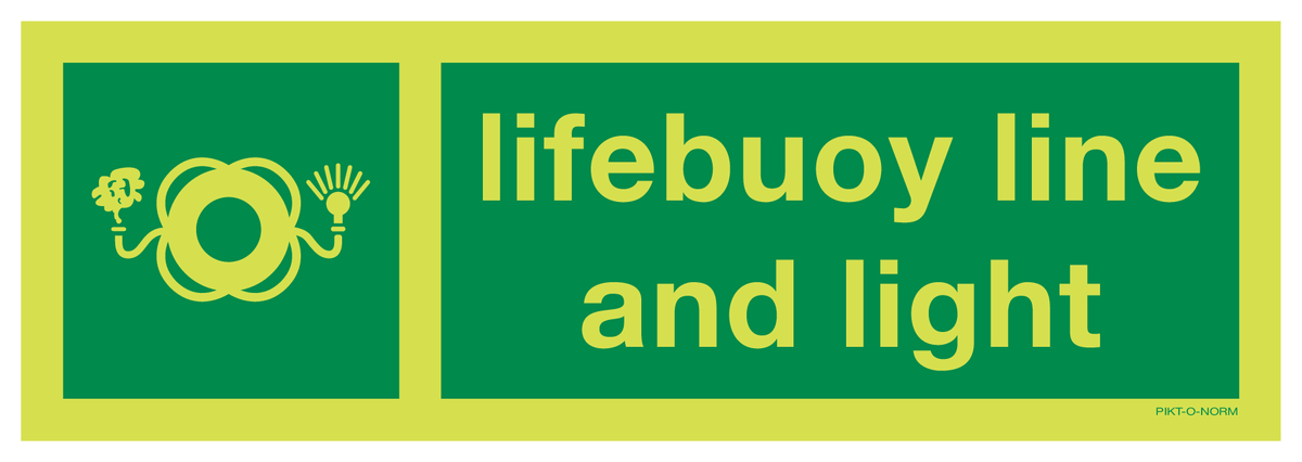 LIFEBUOY LINE AND LIGHT