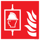 BRANDWEERLIFT ISO7010-F017