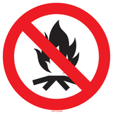 INTERDICTION FEU DE CAMP