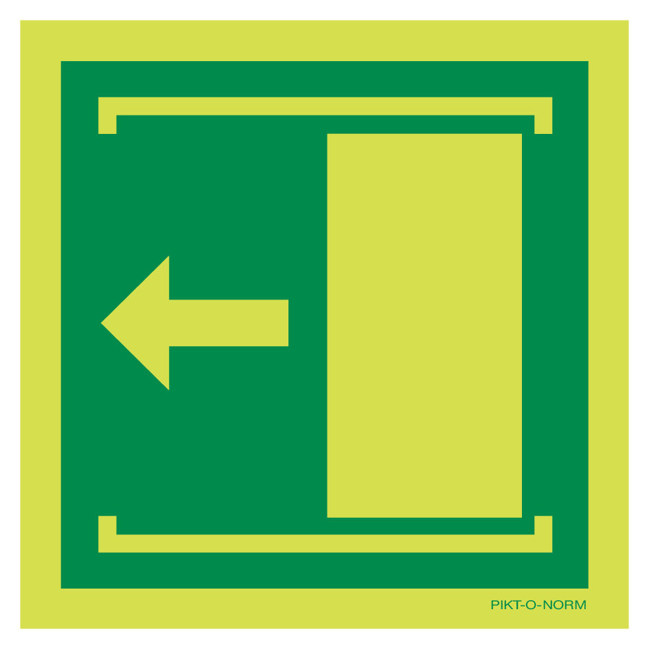 DOOR SLIDES LEFT TO OPEN