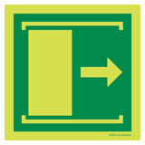 DOOR SLIDES RIGHT TO OPEN