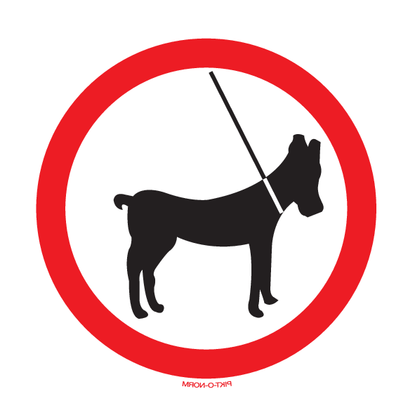 HONDEN AAN DE LEIBAND VERBODEN