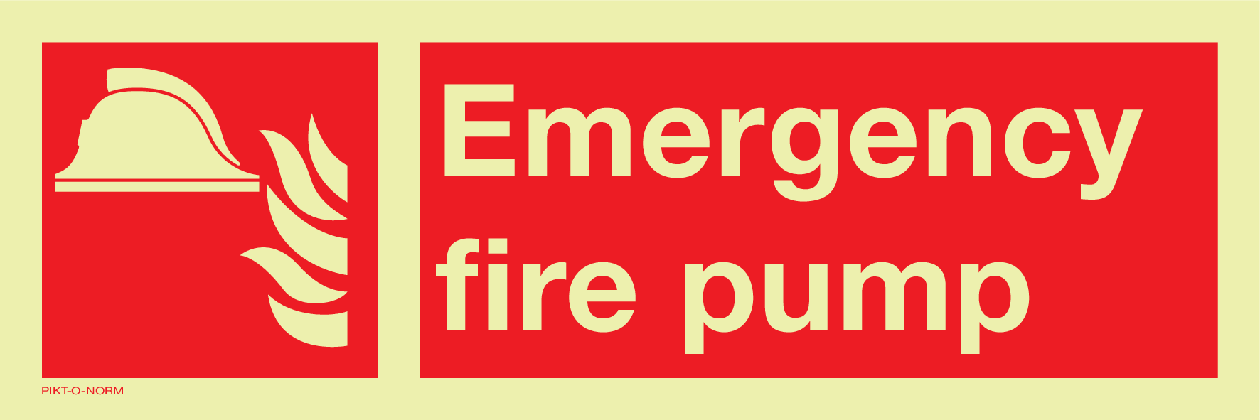 EMERGENCY FIRE PUMP