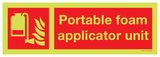 PORTABLE FOAM APPLICATOR UNIT