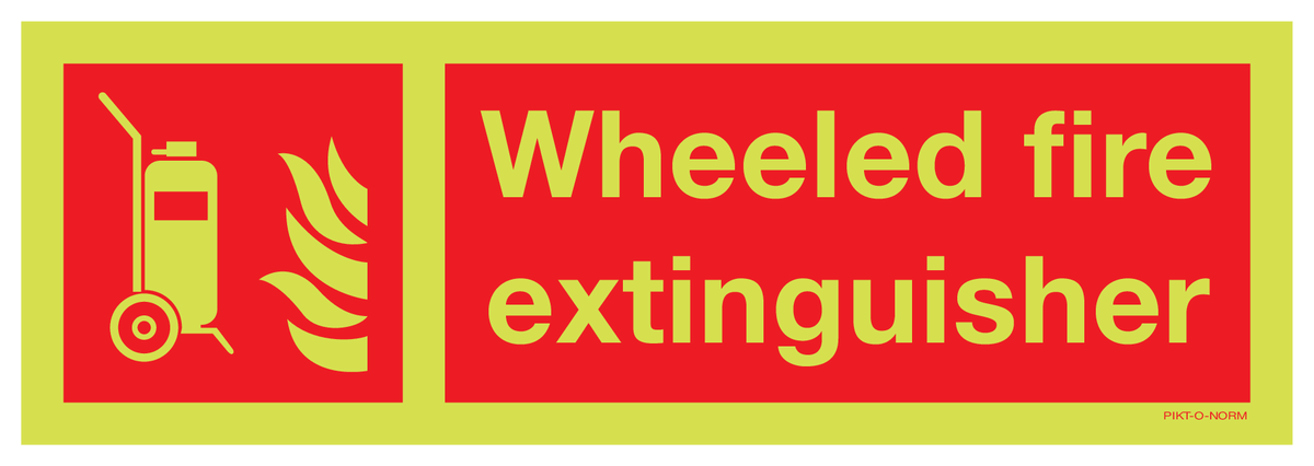 WHEELED FIRE EXTINGUISHER