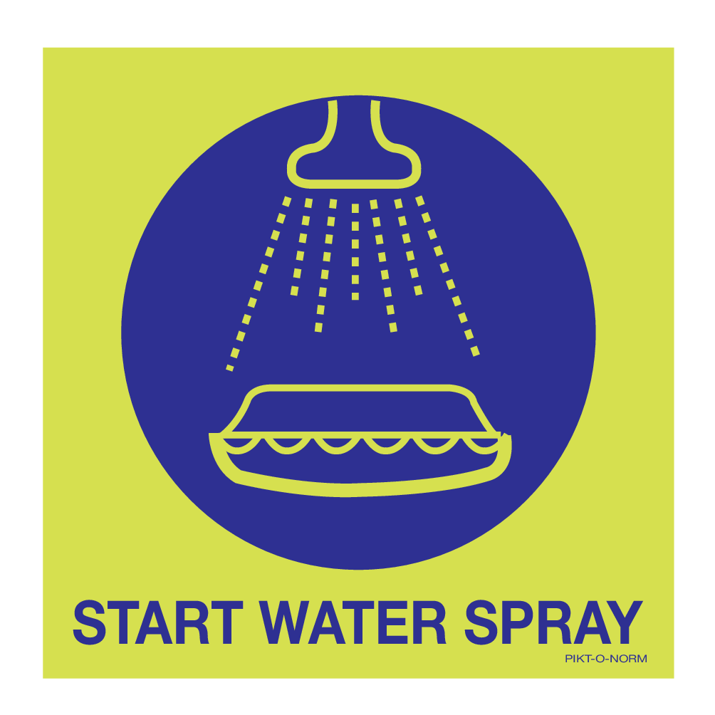 START WATER SPRAY