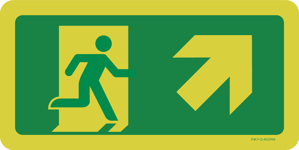 VLUCHTWEG, TRAP RECHTS NAAR BOVEN