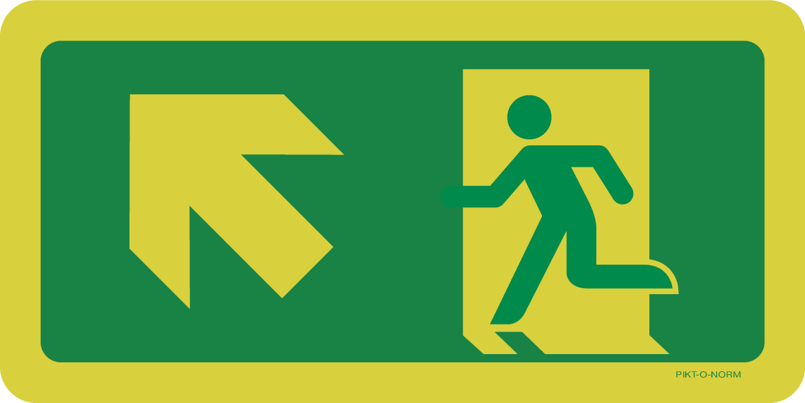 ISSUE DE SEC.ESCALIER GAUCHE VERS HAUT