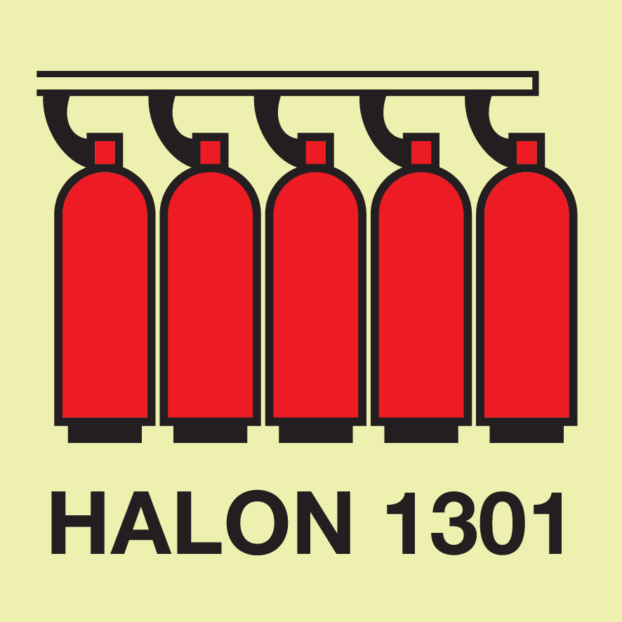 HALON 1301 BATTERY