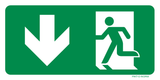 ISSUE DE SECOURS GAUCHE VERS LE BAS