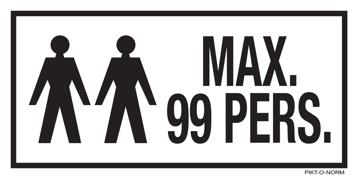 MAX. 99 PERS.