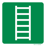 VLUCHTLADDER ISO7010-E059