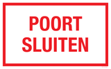 POORT SLUITEN