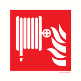 BRANDSLANG - HASPEL ISO7010-F002