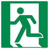 ISSUE DE SECOURS À GAUCHE ISO7010-E001