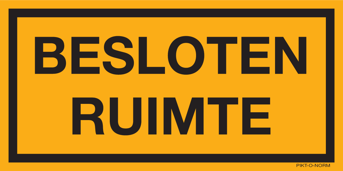 BESLOTEN RUIMTE