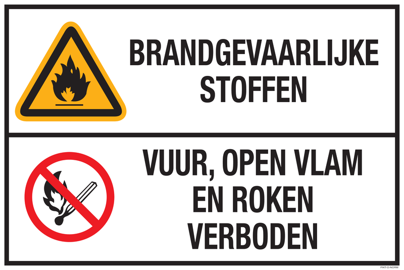 BRANDGEVAARLIJKE STOFFEN. VUUR, OPEN...