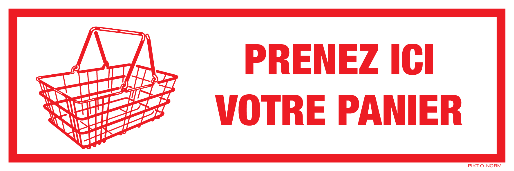 PRENEZ ICI VOTRE PANIER