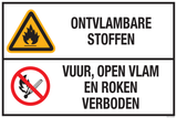 ONTVLAMBARE STOFFEN. VUUR, OPEN VLAM...