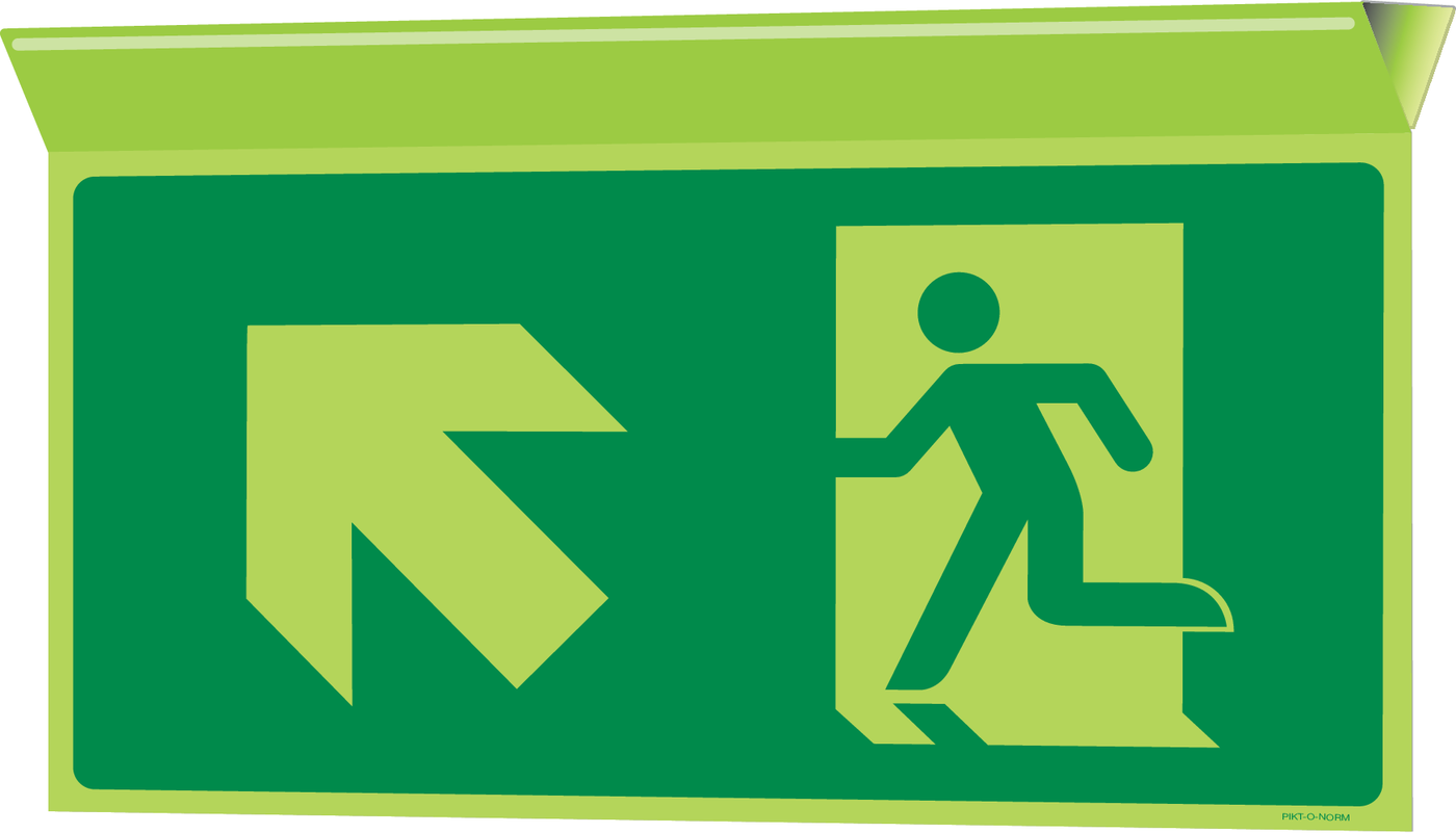 ISSUE DE SEC.ESCALIER GAUCHE VERS HAUT