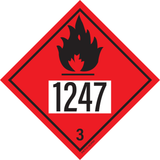 IMO 3.0. LIQUIDES INFLAMMABLES A UN 1247