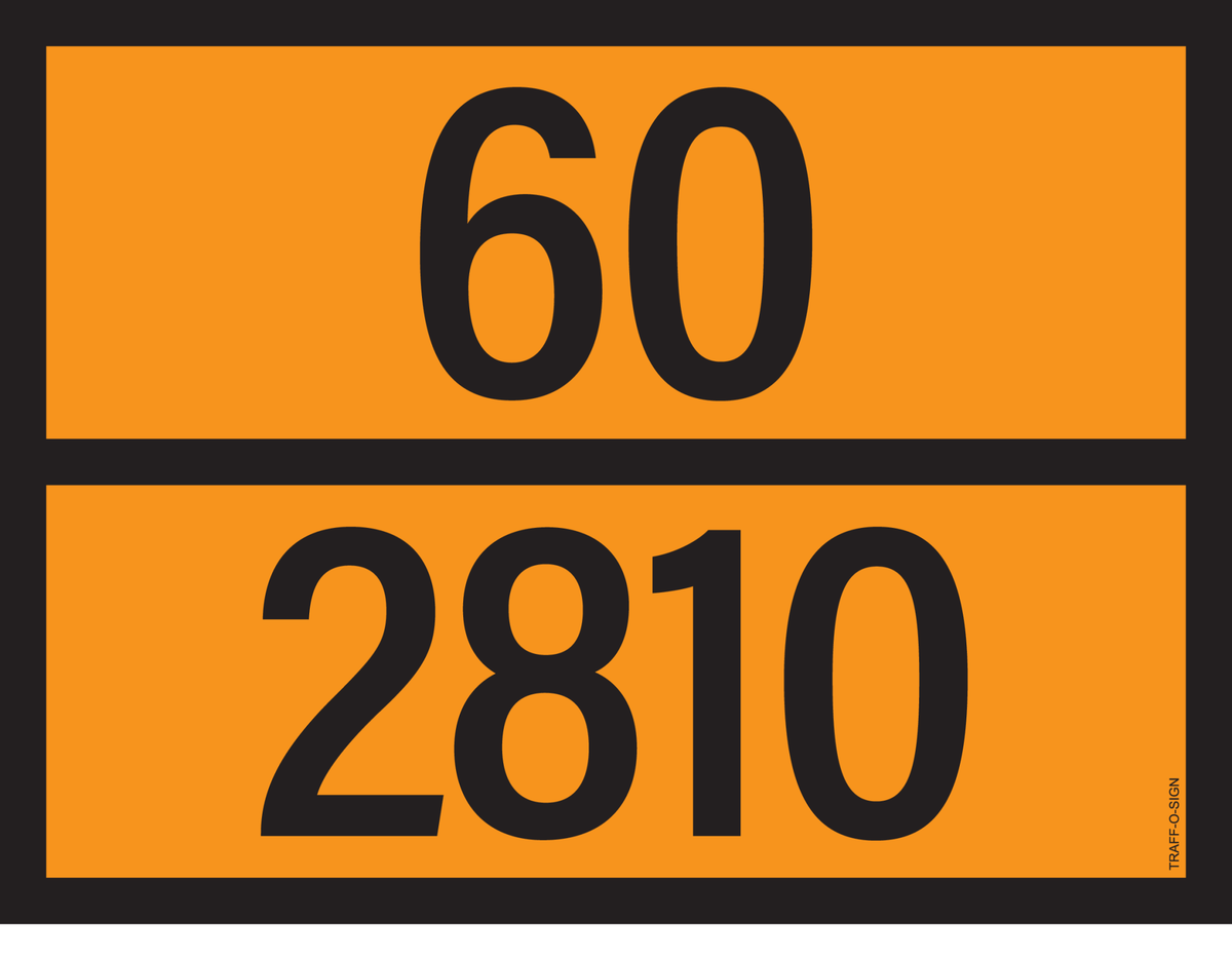 ADR BORD MET GEVARENCODE 60/2810
