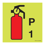 POWDER FIRE EXTINGUISHER 1 KG