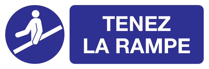 TENEZ LA RAMPE VERPLICHT