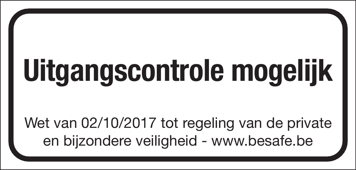 VIGILIS UITGANSGCONTROLE MOGELIJK